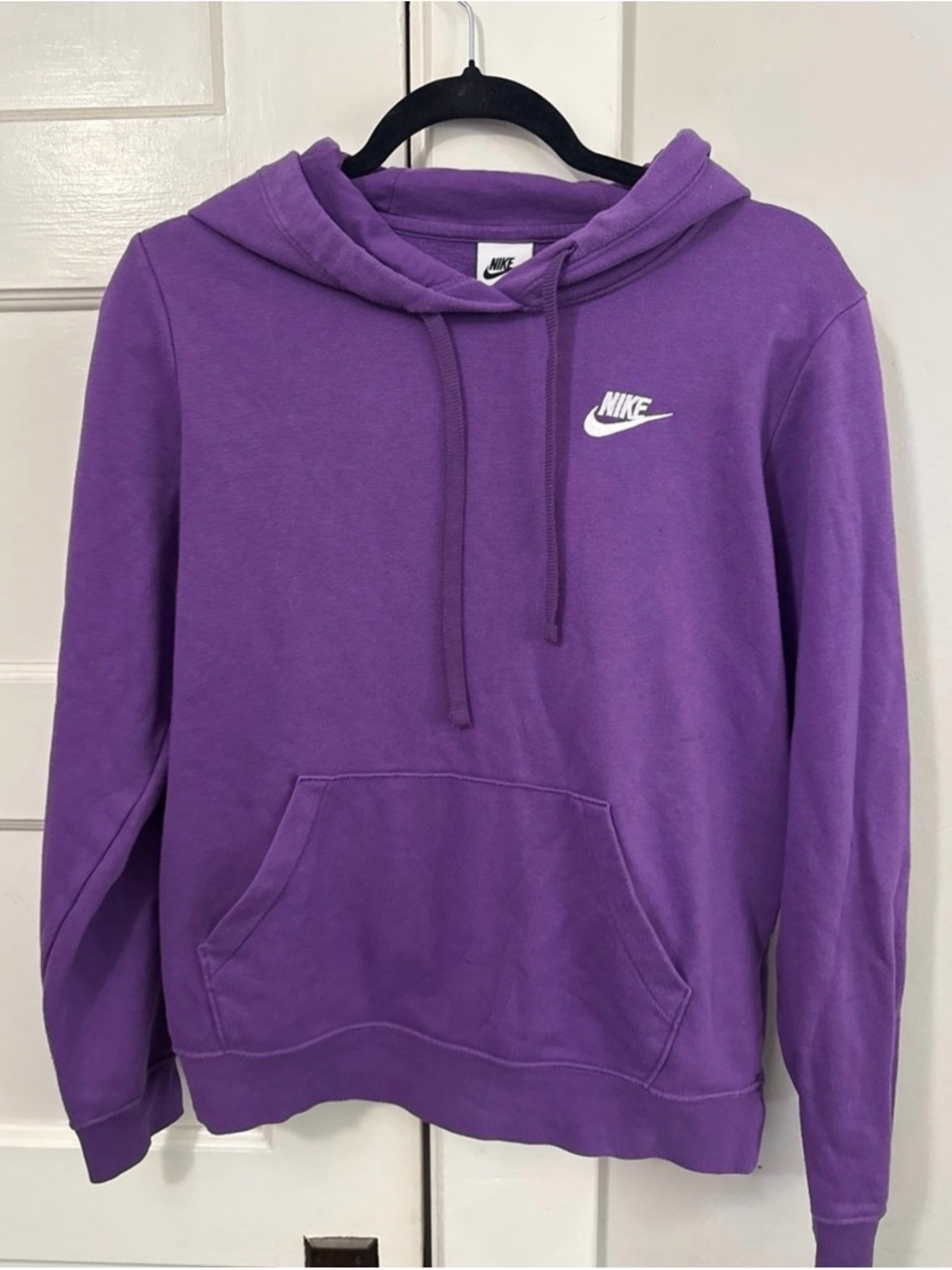 Nike Purple Pullover Hoodie with White Tag